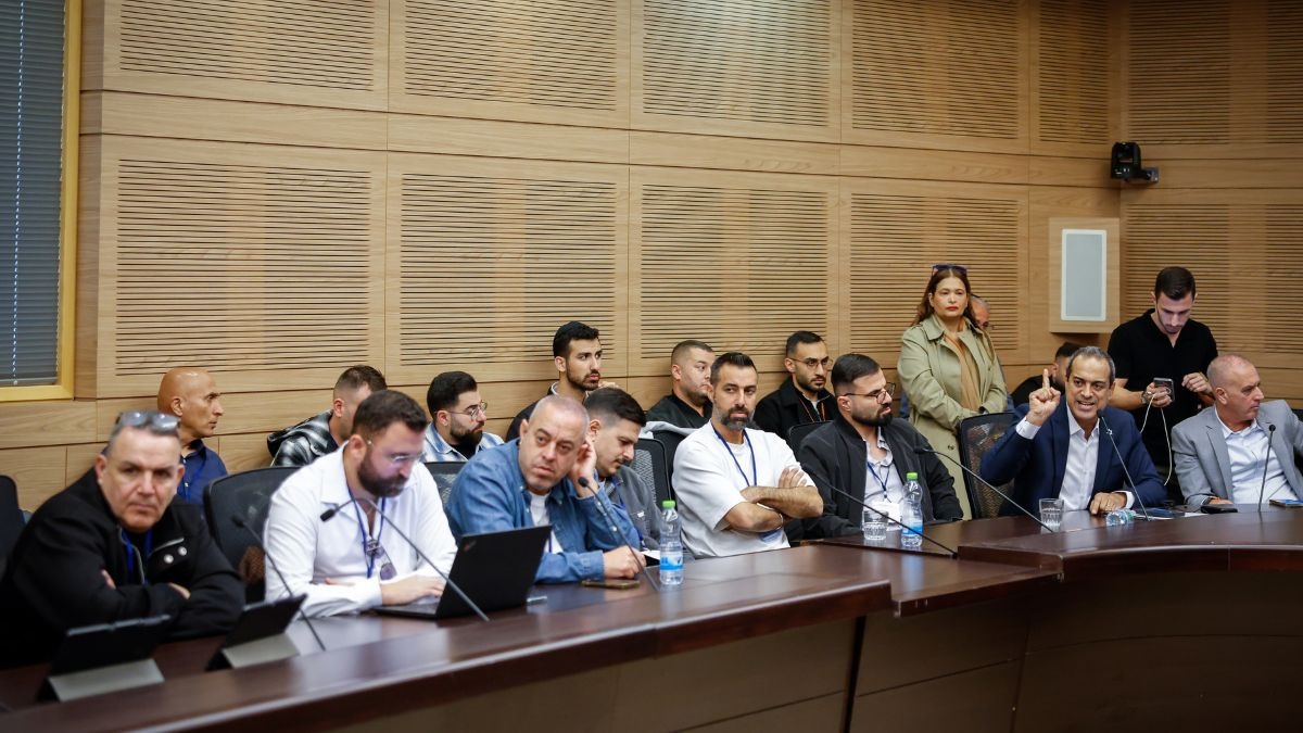 בעלי עסקים שהשתתפו בדיון בוועדת הכספים של הכנסת